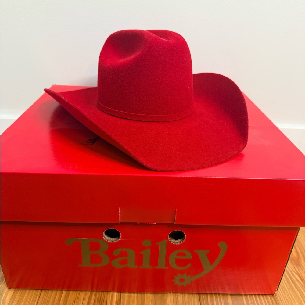 Bailey Red Cowboy Hat